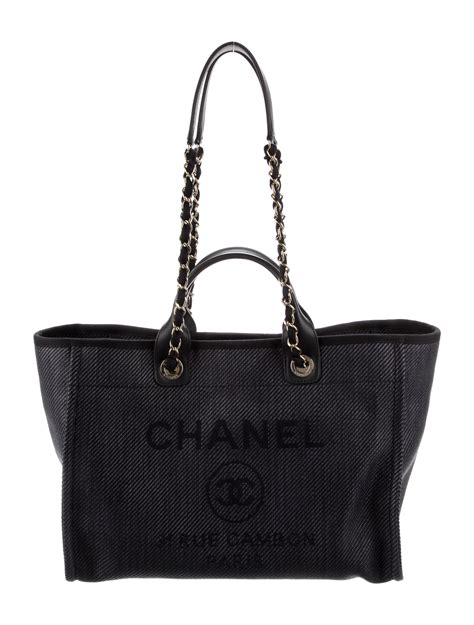 chanel deauville les eaux|Chanel deauville medium tote.